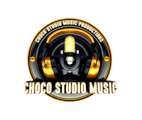 the logo for choco studio music